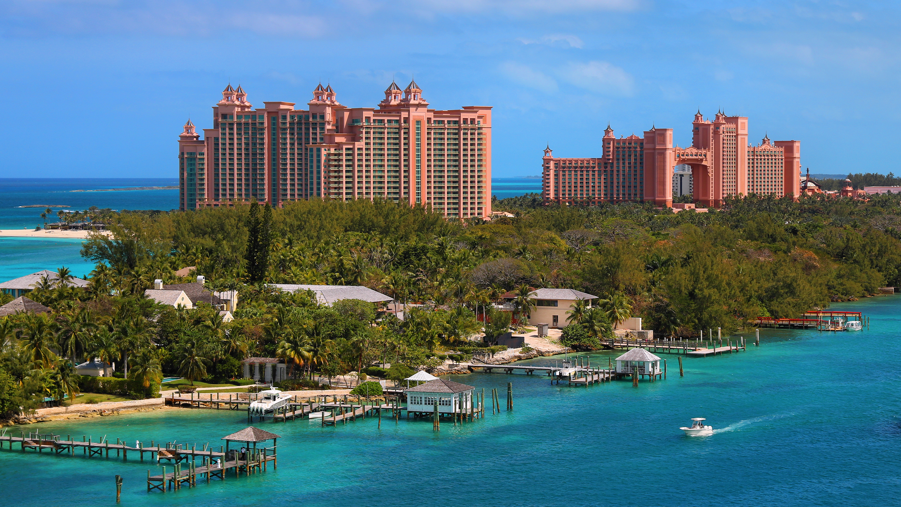 Atlantis Resort on Paradise Island across the harbor from Nassau