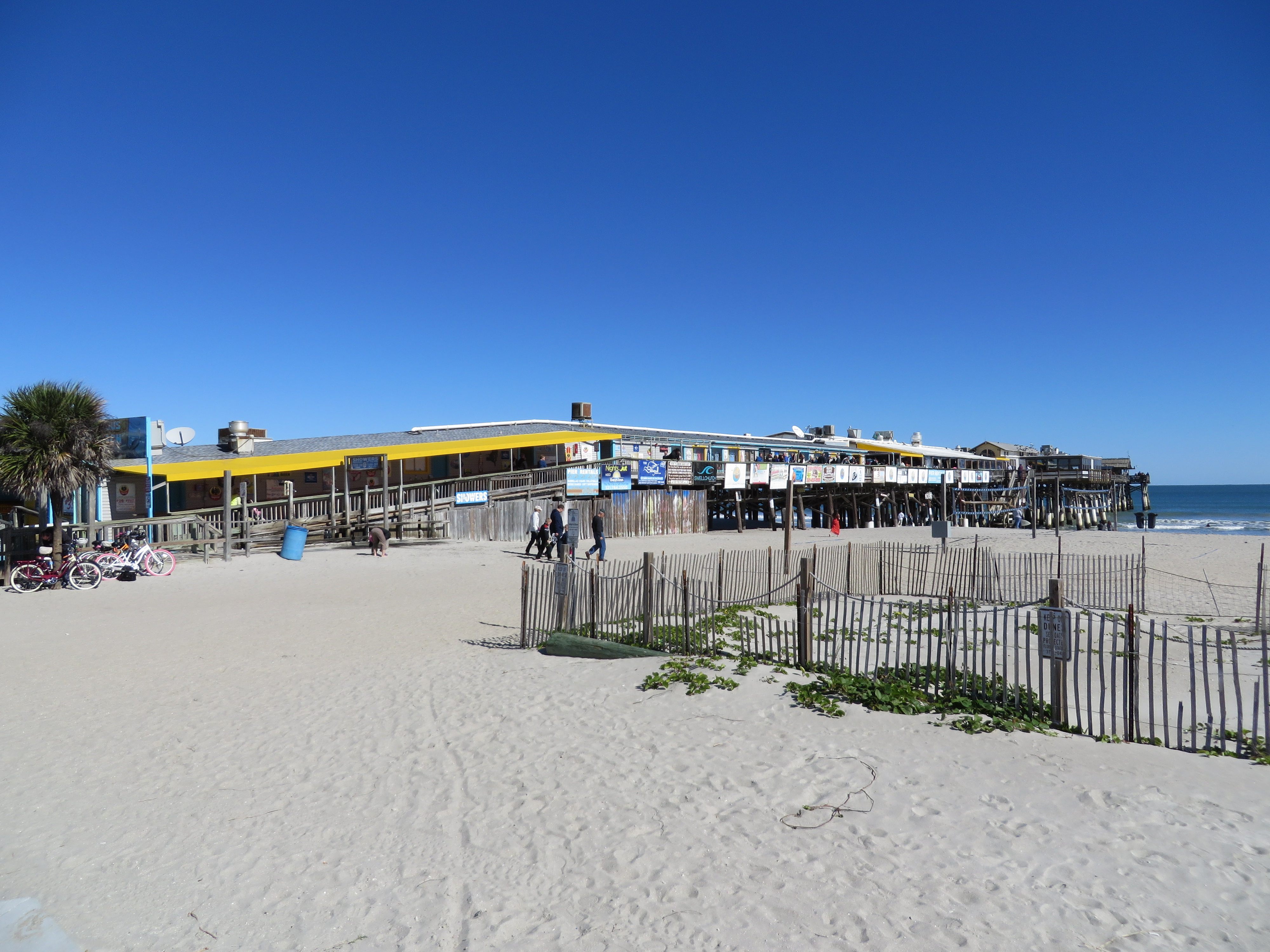 Cocoa Beach Pier near Port Canaveral
